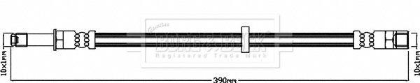 BORG & BECK stabdžių žarnelė BBH8343